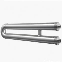 Регистры отопления двухрядные РЗЭ-2x133x2.0-11000 мм