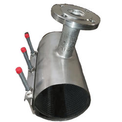 Хомут врезной ОД=145-155 L=500 фланец ДУ50